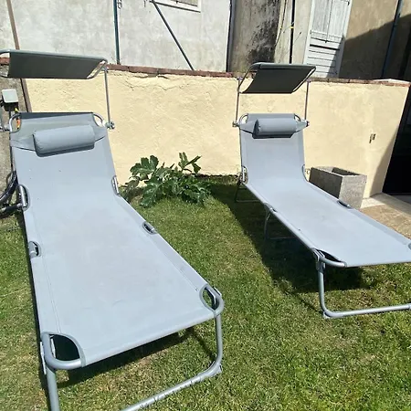 3 Pieces Silencieux Plein Centre Parking Clim Patio דירה
