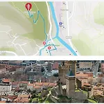 3 Pieces Silencieux Plein Centre Parking Clim Patio 아파트 *